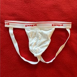 Papi Jockstrap with Red Logo (Medium)